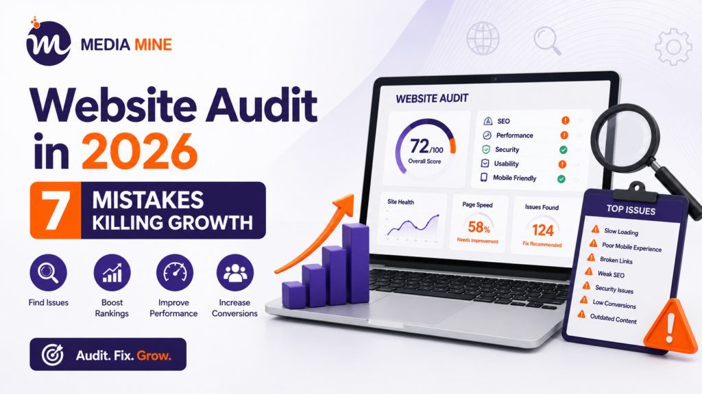 Why Your Business Needs a Website Audit in 2026: 7 Costly Mistakes Killing Your Growth