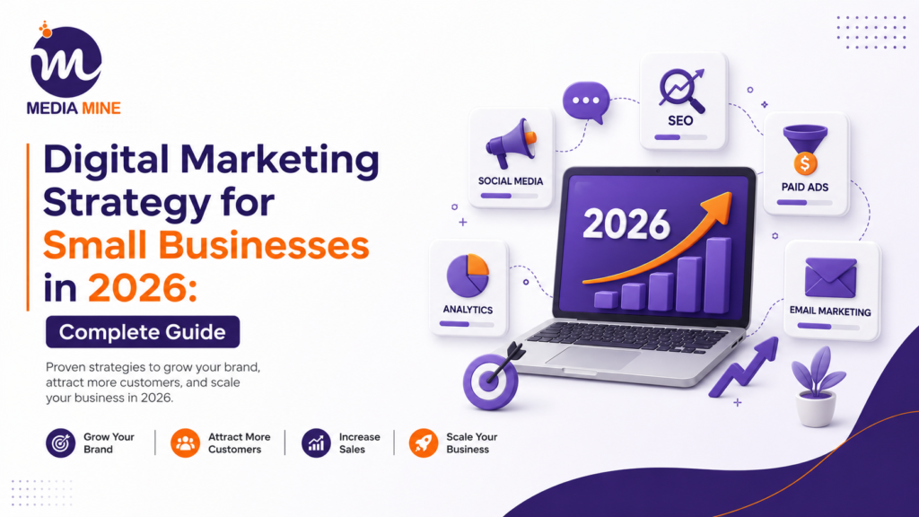 Digital Marketing Strategy for Small Businesses in 2026: Complete Guide