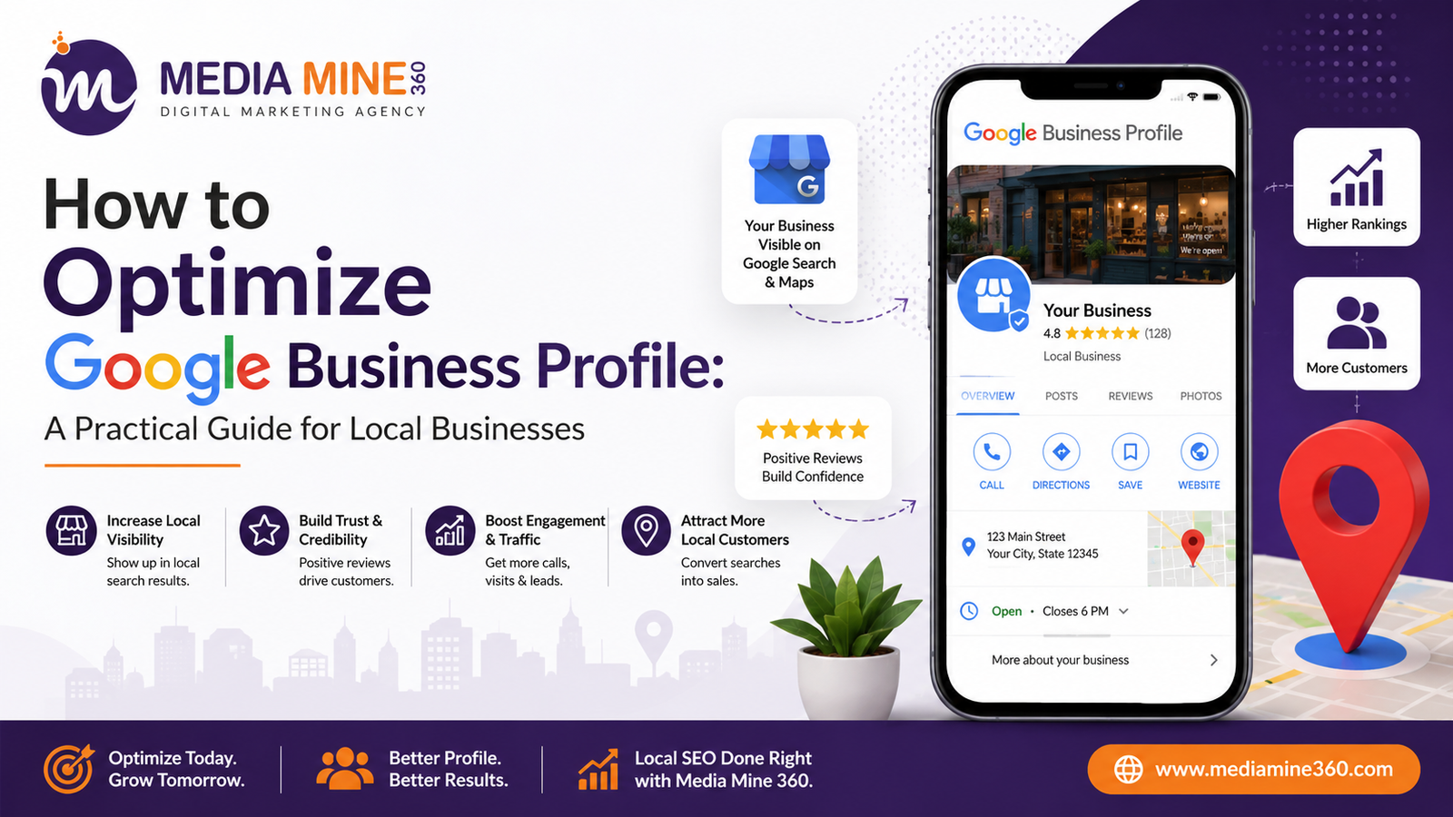 Optimize google business profile