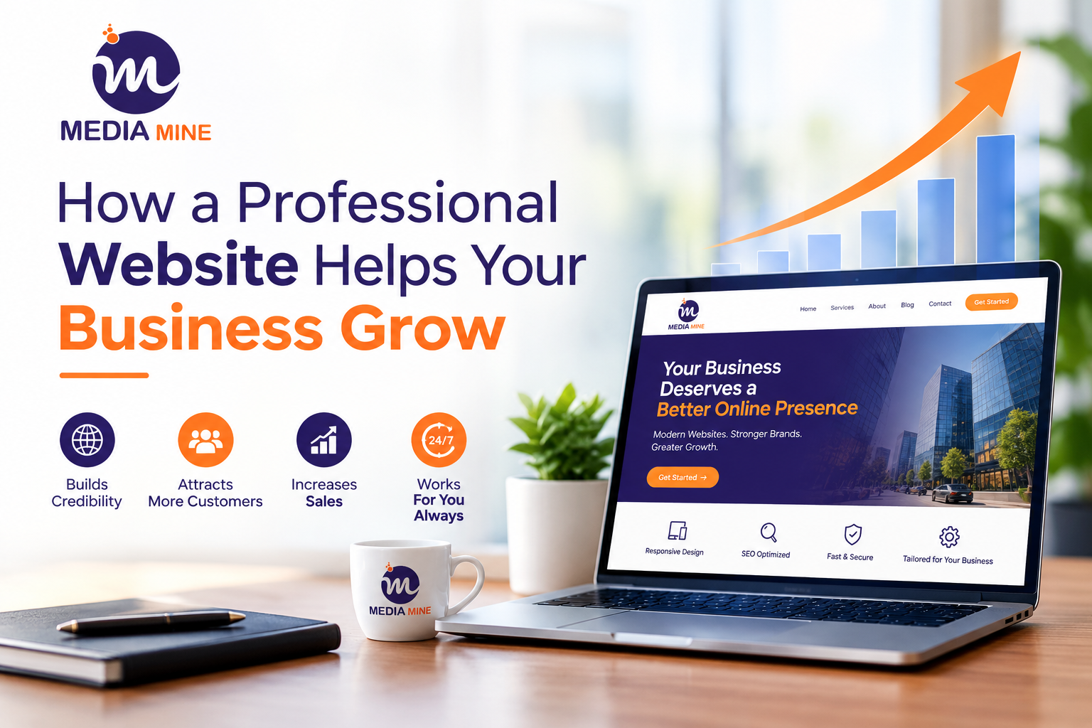 professional website for business growth